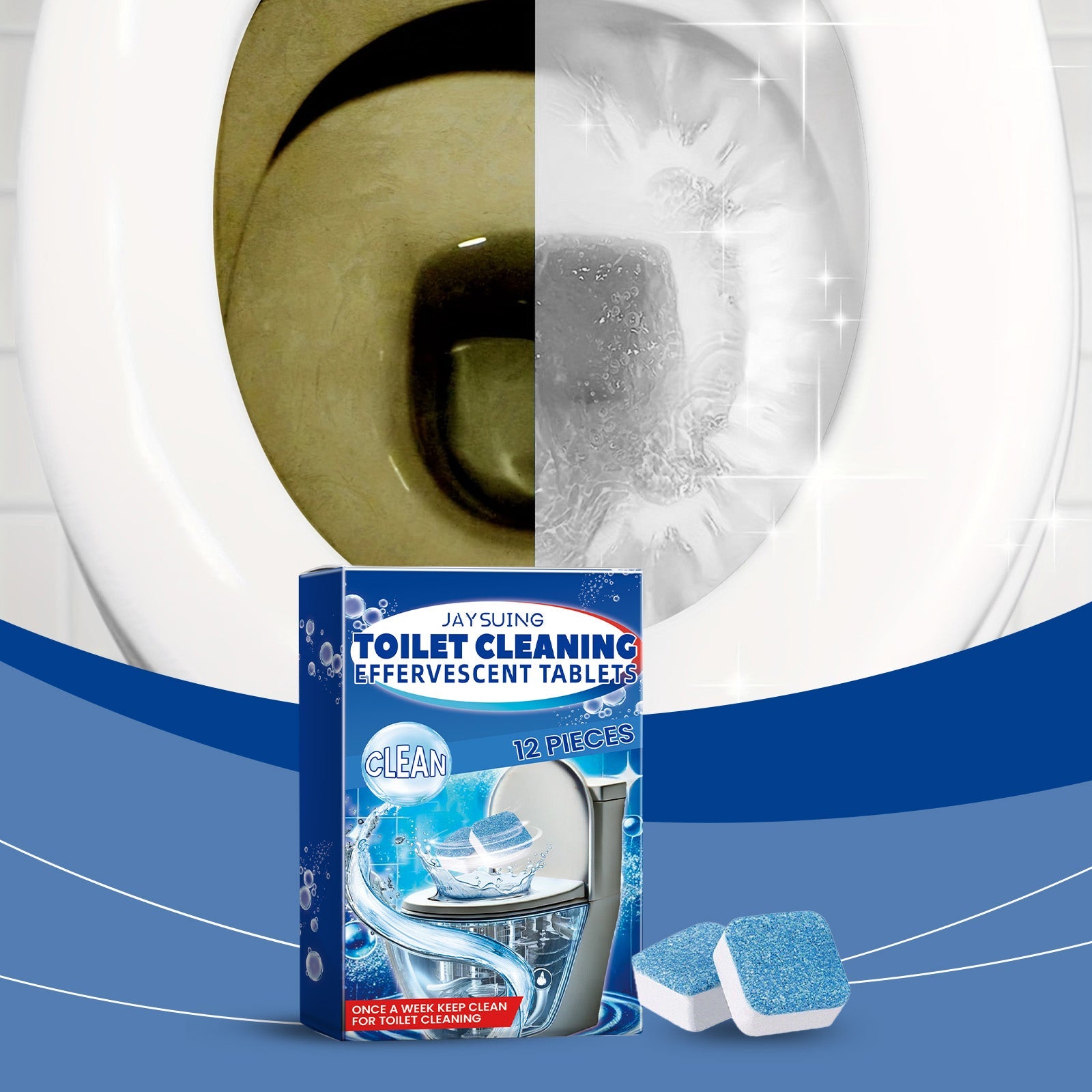 Toilet Cleaning Tablets Fragrance Cleaning Products Toilet Cleaning Toilet Dirt And Odor Removal - DivineLink1 | Electronics, Fitness, Household Essentials | Shop