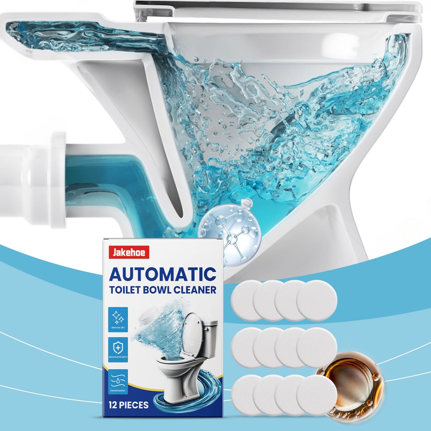 Toilet Decontamination Effervescent Tablet Decontamination Urine Stain Toilet Decontamination Deodorant Toilet Decontamination Effervescent Tablet - DivineLink1 | Electronics, Fitness, Household Essentials | Shop