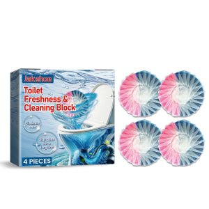 Toilet Fresh Cleaning Block, Toilet Toilet Clean Fragrance Deodorization Automatic Release Easy To Use - DivineLink1 | Electronics, Fitness, Household Essentials | Shop