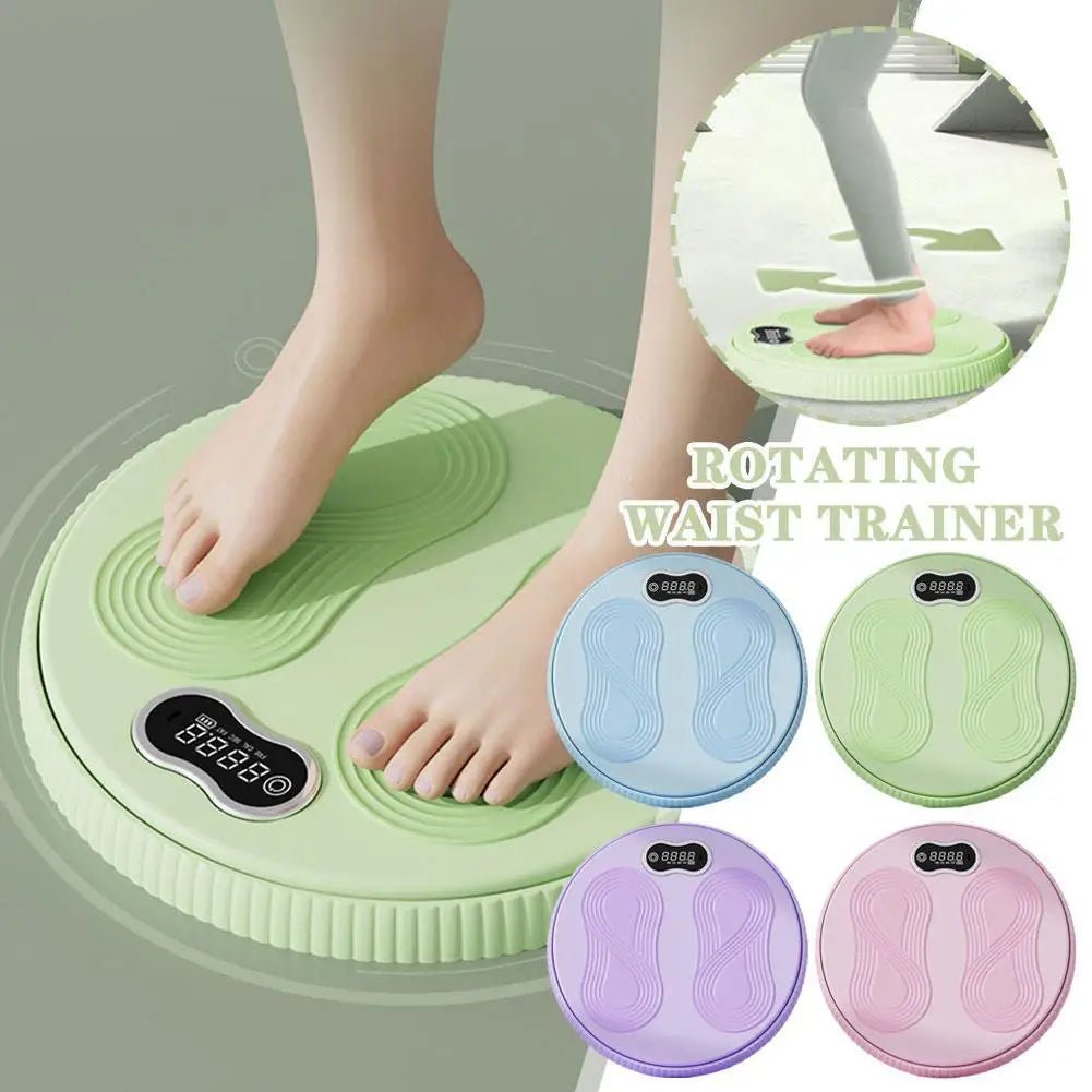 Twist Waist Disc Reduce Fat Lose Weight Intelligent Counting Non - slip Silent Rechargeable Household Fitness Twist Waist Boards - DivineLink1 | Electronics, Fitness, Household Essentials | Shop