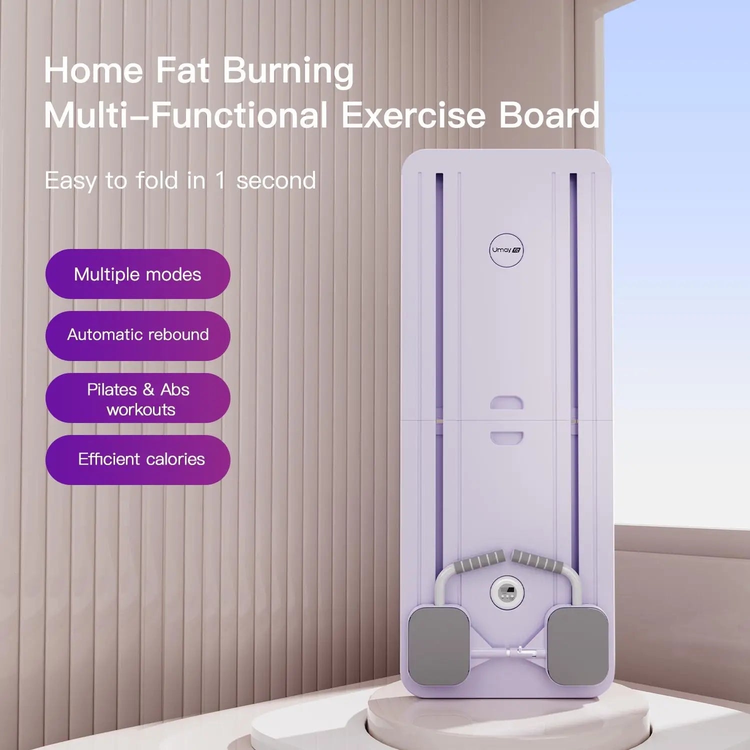 Umay Multifunctional Ab Exercise Board, Home Pilates Reformer for Abdominal and Core Strength Training - DivineLink1 | Electronics, Fitness, Household Essentials | Shop