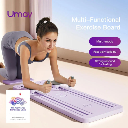 Umay Multifunctional Ab Exercise Board, Home Pilates Reformer for Abdominal and Core Strength Training - DivineLink1 | Electronics, Fitness, Household Essentials | Shop