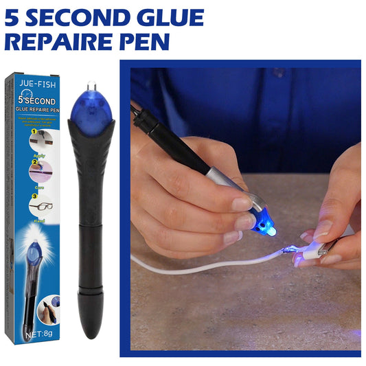 UV UV Curing Glue Pen, 5 Seconds Repair Plastic Ceramic Cable High And Low Temperature Resistant Adhesive - DivineLink1 | Electronics, Fitness, Household Essentials | Shop
