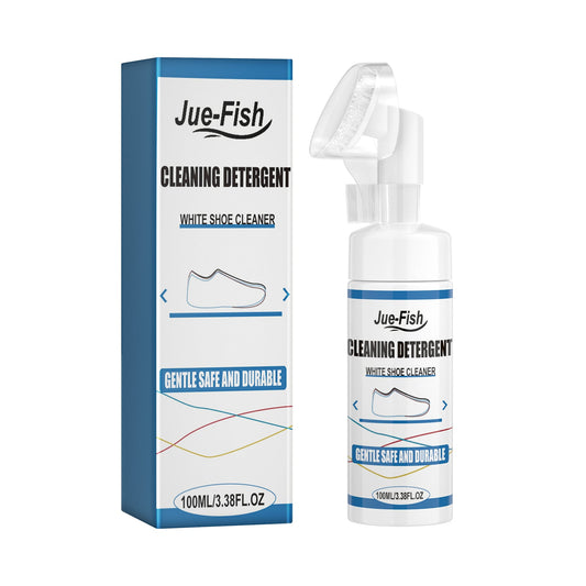 Water - Free Foam Sneakers Cleaning Kit, Small White Shoes Sneakers Decontaminating Brightening White Cleaning Multi - Functional Yellow Cleaner - DivineLink1 | Electronics, Fitness, Household Essentials | Shop