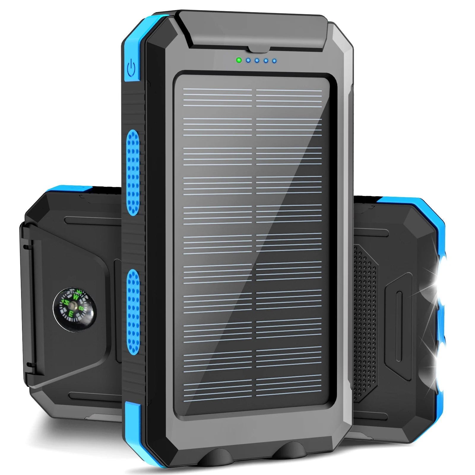 Waterproof Outdoor Solar Power Bank 38800mAh Dual USB Travel Outdoor Solar Mobile Phone Charger Solar Powerbanks For Camping - DivineLink1 | Electronics, Fitness, Household Essentials | Shop