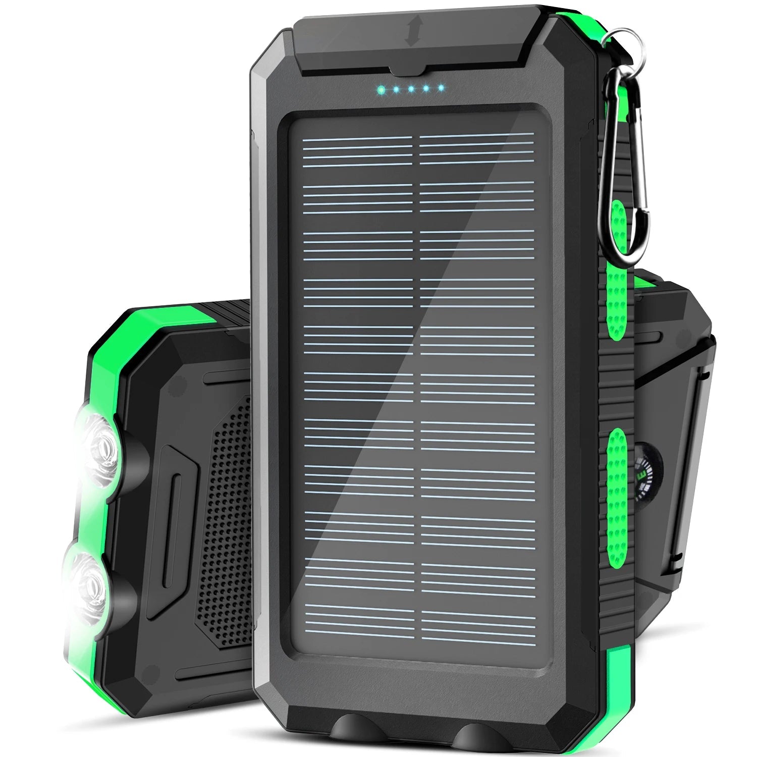 Waterproof Outdoor Solar Power Bank 38800mAh Dual USB Travel Outdoor Solar Mobile Phone Charger Solar Powerbanks For Camping - DivineLink1 | Electronics, Fitness, Household Essentials | Shop