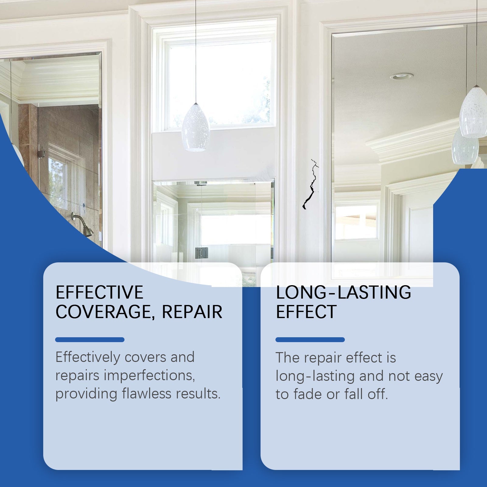 White Retouching Paint For Home Wall Damage Scratches Retreading Cover Multifunctional Waterproof Retouching Paint - DivineLink1 | Electronics, Fitness, Household Essentials | Shop