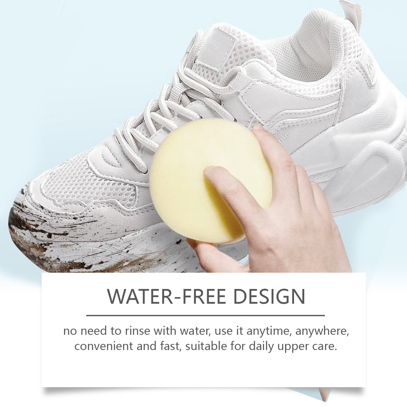 White Shoes Cleaning Cream, Sports Shoes And Canvas Shoes Without Washing Surface Stains Multi - Functional Cleaning Cream - DivineLink1 | Electronics, Fitness, Household Essentials | Shop
