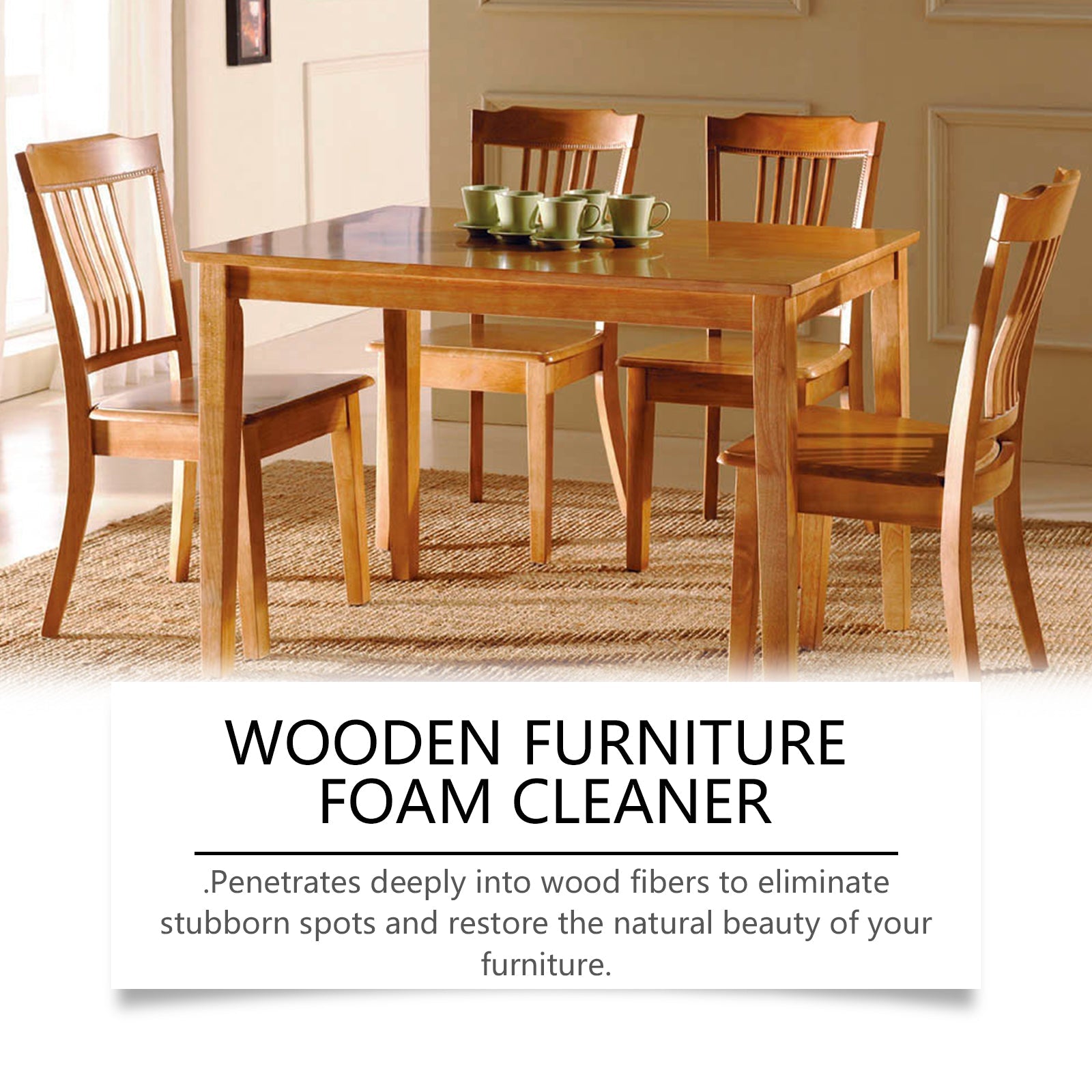 Wood Furniture Foam Cleaner Home Wood Mildew Furniture Cleaning And Maintenance Care Agent - DivineLink1 | Electronics, Fitness, Household Essentials | Shop